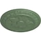 Ekena Millwork Exeter Ceiling Medallion (Fits Canopies up to 3 1/8"), 17 3/4"OD x 1 1/8"P, Athenian Green CM17EXAGF - alternate 2